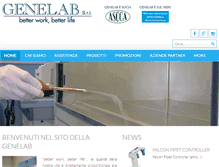Tablet Screenshot of genelab.eu